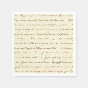 Servilleta De Papel Las citas del mejor de Jane Austen