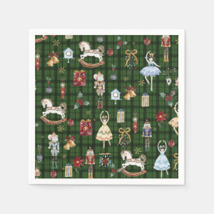 Servilleta De Papel Las fábricas de Navidades del Ballet de Nutcracker