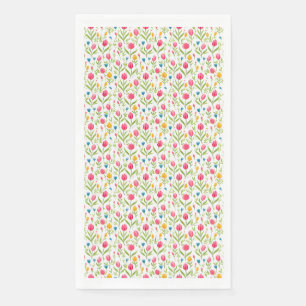 Servilleta De Papel Las flores nos enseñan paciencia