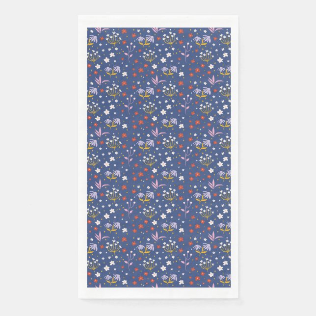 Servilleta De Papel Las flores son como amigos (Anverso)