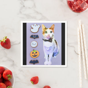 Servilleta De Papel Las galletas de Halloween de Cleopatra