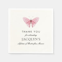 Las gracias de la ducha de mariposas de por vida d