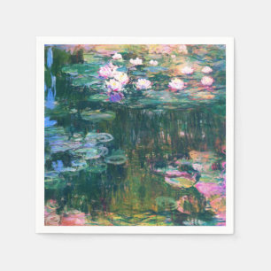 Servilleta De Papel Las lacrimógenas de agua de Monet