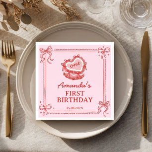 Servilleta De Papel Las niñas solo quieren ser un pastel de cumpleaños