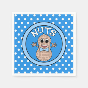 Servilleta De Papel Las nueces o ningún género Nuts revelan
