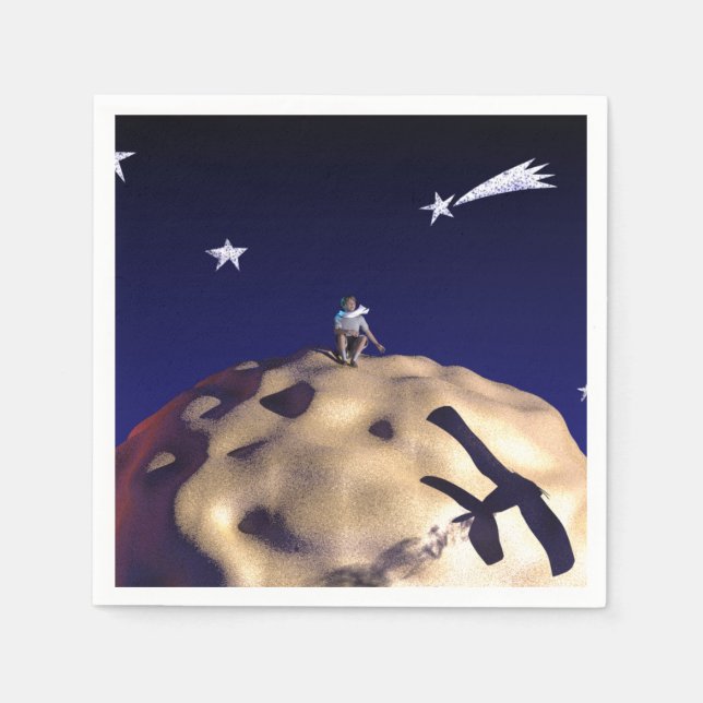 Servilleta De Papel Las pequeñas toallas de papel de arte digital PRIN (Anverso)