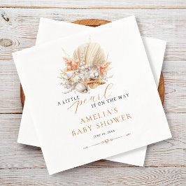 Servilleta De Papel Las servilletas Baby Shower Pearl Coastal