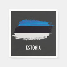 Las servilletas de Estonia. Colores estonios
