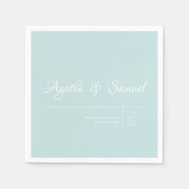 Servilleta De Papel Las servilletas de la recepción de la boda clásica