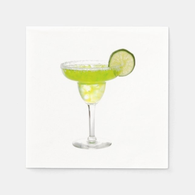 Servilleta De Papel Las servilletas de papel de Margarita. (Anverso)