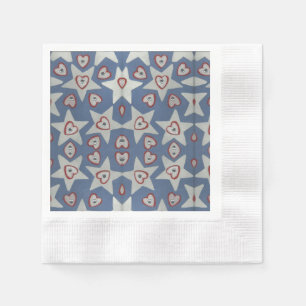 Servilleta De Papel Las servilletas de papel Hearts and Stars