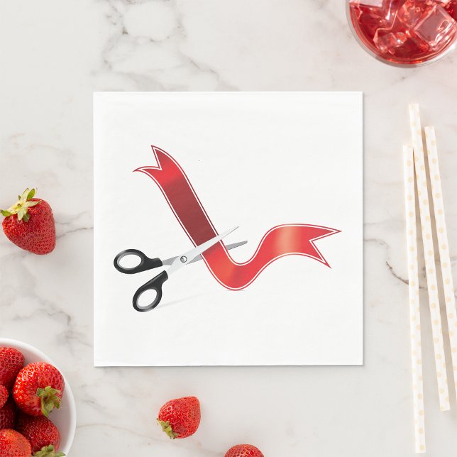 Servilleta De Papel Las tijeras de la celebración de la gran apertura  (Subido por el creador)