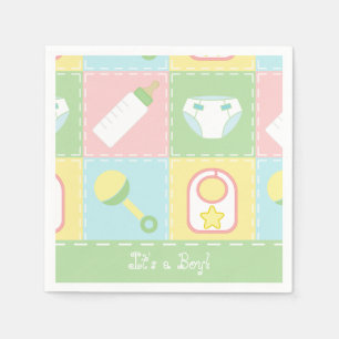 Servilleta De Papel Las toallas de Baby Shower para bebés