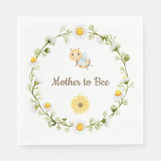 Servilleta De Papel Las toallas de papel de Mother to be Baby Shower