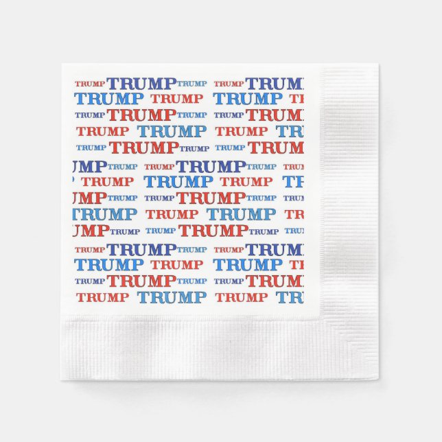 Servilleta De Papel Las toallas de papel de Trump (Anverso)
