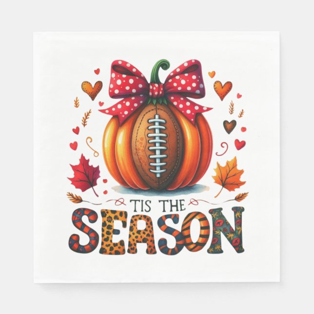 Servilleta De Papel Las toallas de temporada (Anverso)