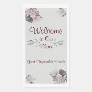 Servilleta De Papel Las Toallas Disponibles Acogen Nuestro Lugar