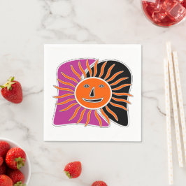 Servilleta De Papel Las toallas solares sonrientes