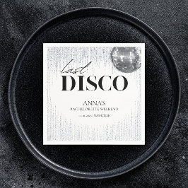 Servilleta De Papel Last Disco Glitz & Glam Bachelorette Party