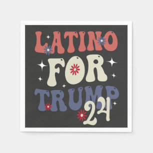 Servilleta De Papel Latino por regalo mexicano de Trump 2024