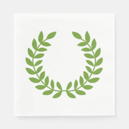 Servilleta De Papel Laurel Wreath (Símbolo griego antiguo)