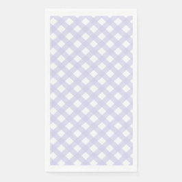Servilleta De Papel Lavender Estilo País Gingham Patrones