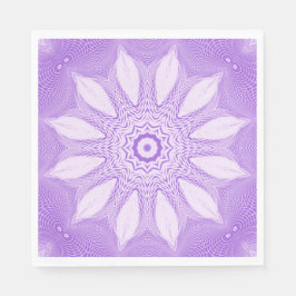 Servilleta De Papel Lavender Faux Tulle Design