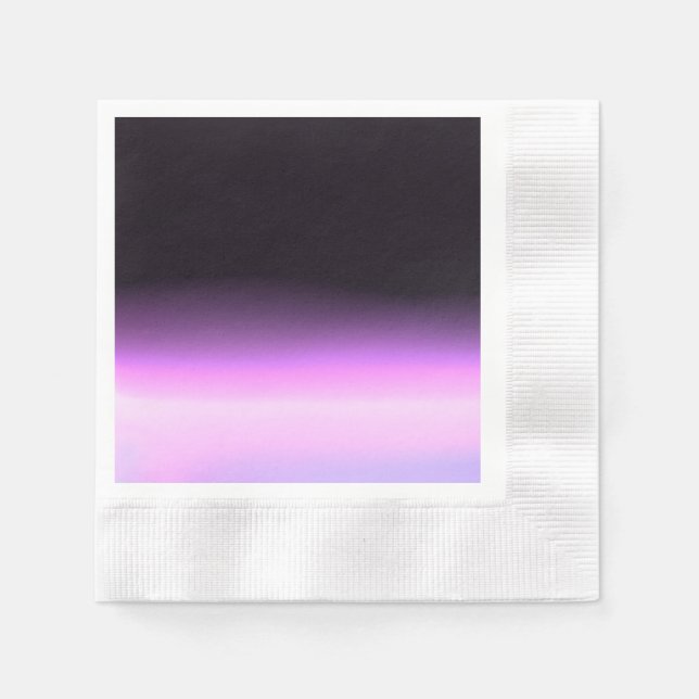Servilleta De Papel Lavender Sunset Paper Napkin (Anverso)