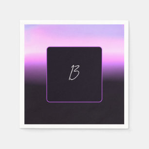 Servilleta De Papel Lavender Sunset Paper Napkin