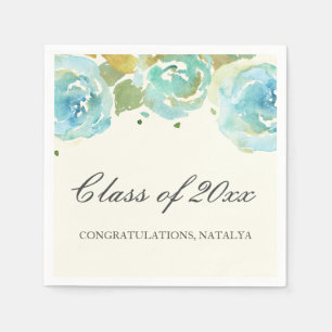 Servilleta De Papel Lavish Florals Graduals Party Napkins