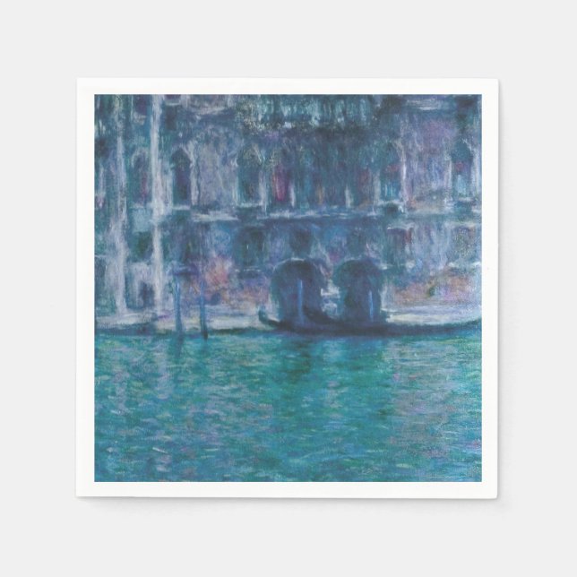 Servilleta De Papel Le palais da Mula Claude Monet (Anverso)