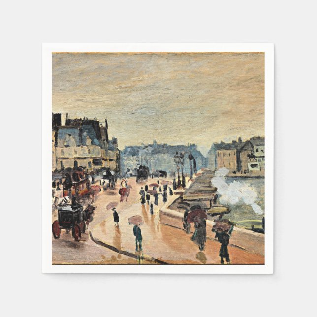 Servilleta De Papel Le Pont Neuf, arte fino, (Anverso)