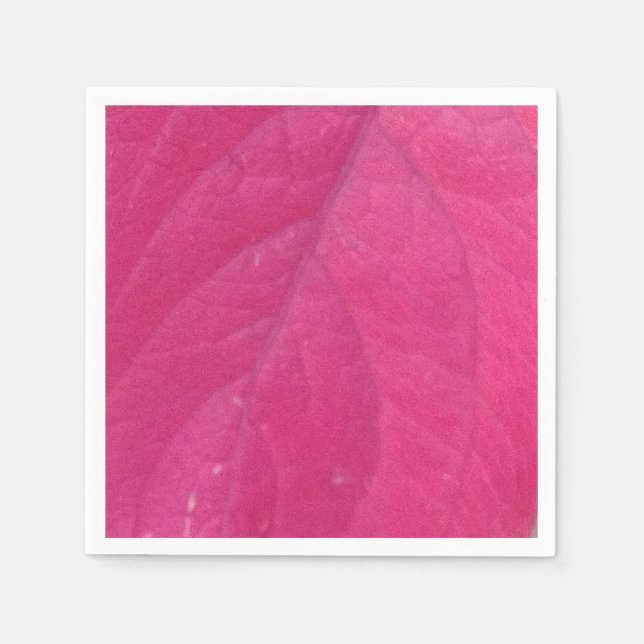 Servilleta De Papel Leaf morado (Anverso)