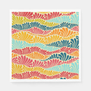 Servilleta De Papel Leafy Mosaic