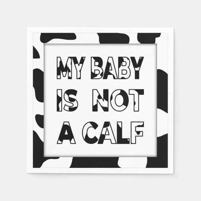 Servilleta De Papel Leche de vaca (Anverso)