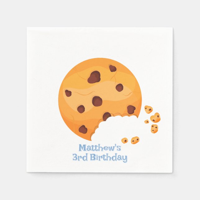 Servilleta De Papel Leche y Galletas (Anverso)