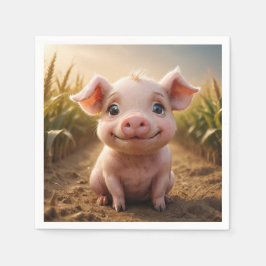 Servilleta De Papel Lechón