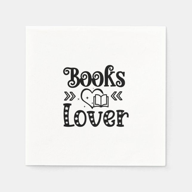 Servilleta De Papel Leer libros de arte mucho (Anverso)