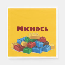 Lego upsherin servilletas