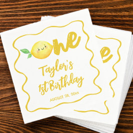 Servilleta De Papel Lemon Birthday
