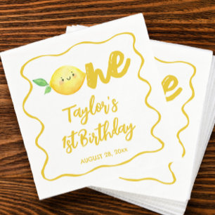 Servilleta De Papel Lemon Birthday