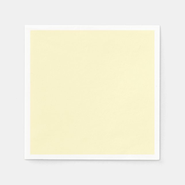 Servilleta De Papel Lemon Chiffon Standard Cocktail Paper (Anverso)
