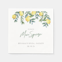 Lemon encontró su amor en la ducha de novia