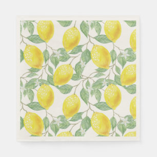 SERVILLETA DE PAPEL LEMON FRESH FRUIT PATTERN NAPKIN