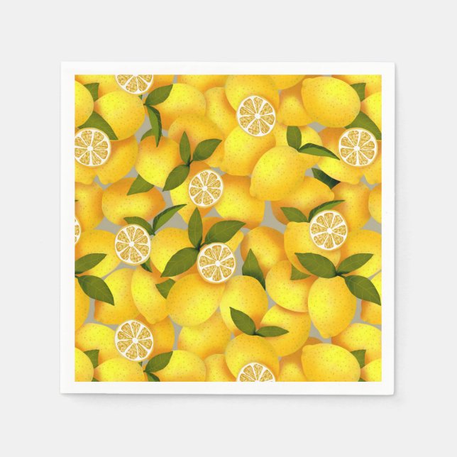 Servilleta De Papel Lemon Full (Anverso)