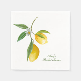Servilleta De Papel Lemon Main Squeeze Paper