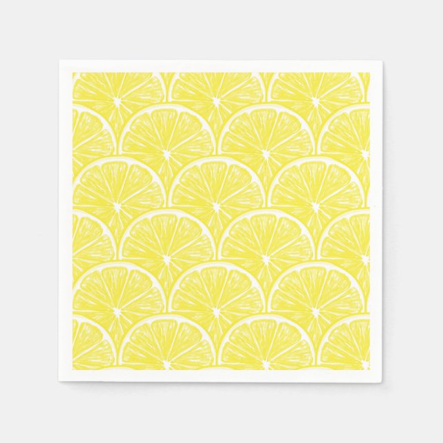 Servilleta De Papel Lemon Slices (Anverso)