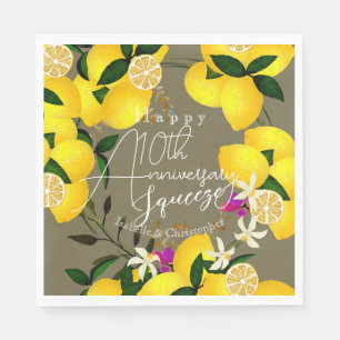 Servilleta De Papel Lemon Squeeze