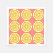 Lemonada rosa moderna y amarillo