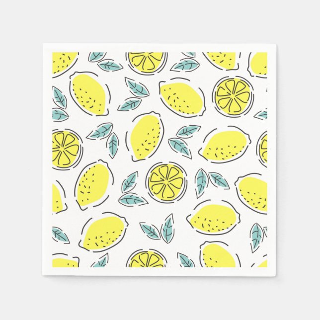 Servilleta De Papel Lemones (Anverso)